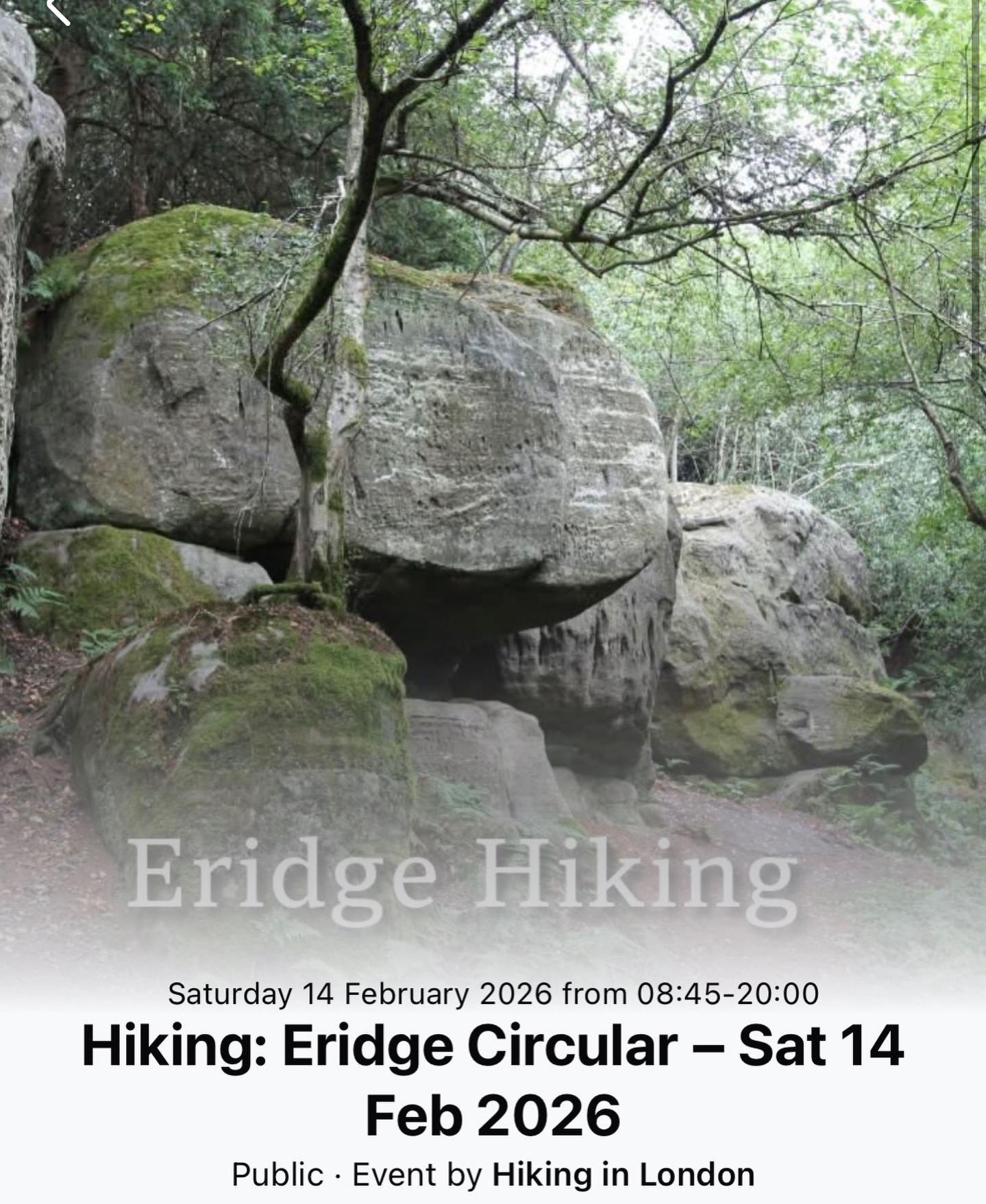 Hiking - Ready for a countryside escape? 🌿🥾 Join us for the Eridge ...