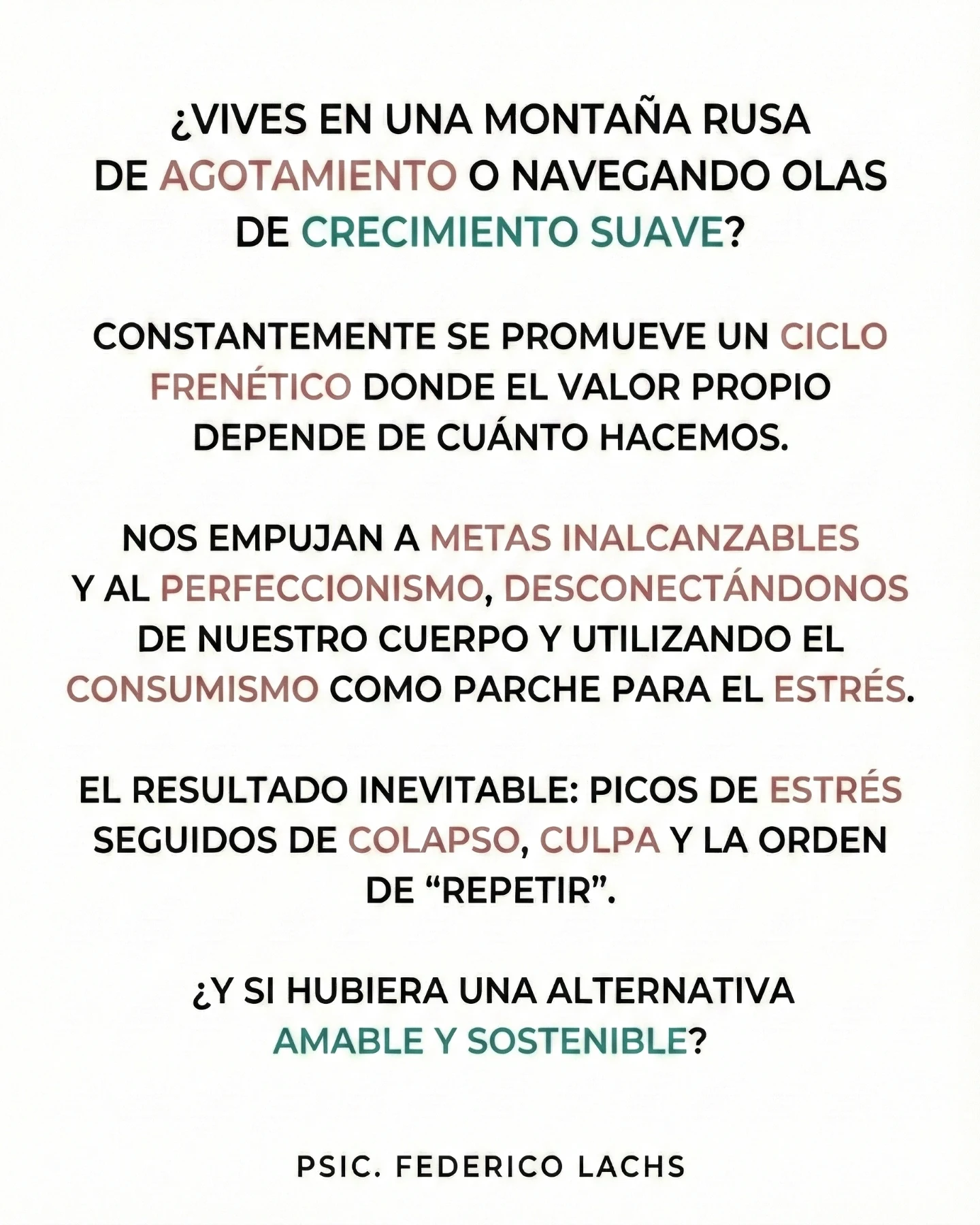 Psic. Federico Lachs