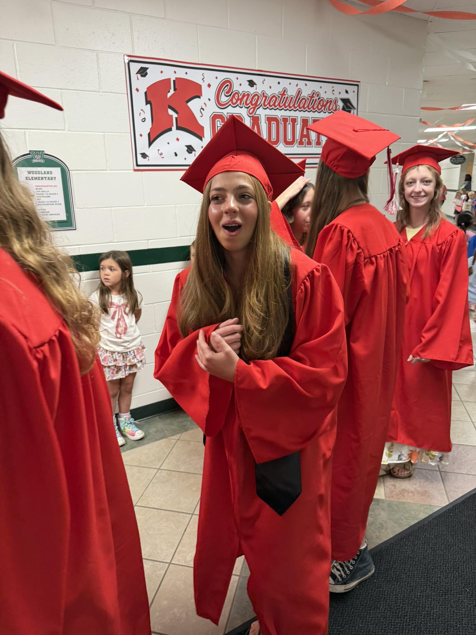 Graduation tradition for elementary schools