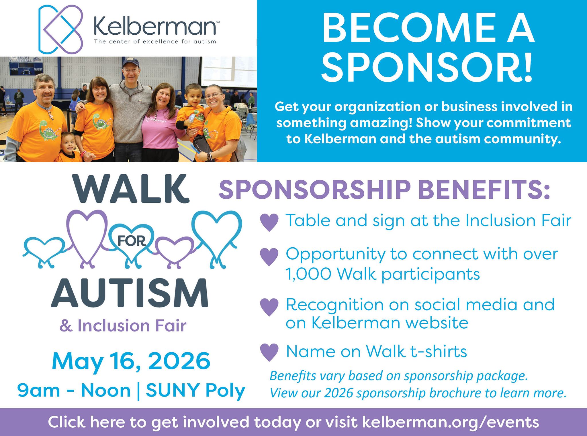Kelberman - 💙 Kelberman's Walk for Autism and Inclusion Fair is ...