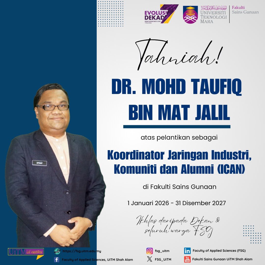 Faculty of Applied Sciences, UiTM Shah Alam | Shah Alam