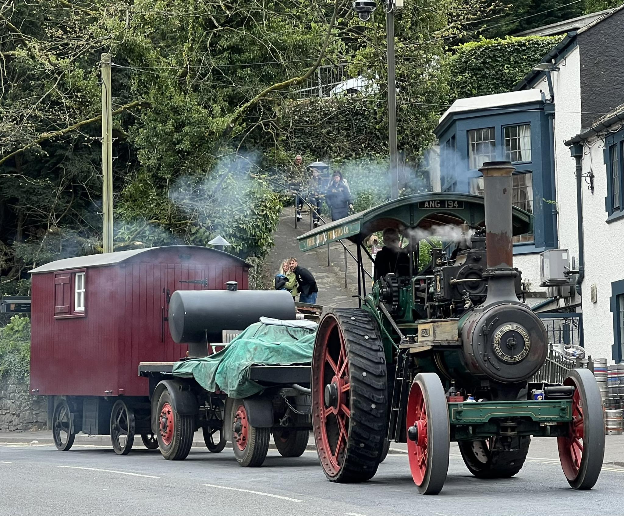 Derbyshire - ‘Alicia Rose’ 1932 Ransomes Sims & Jefferies steam engine ...