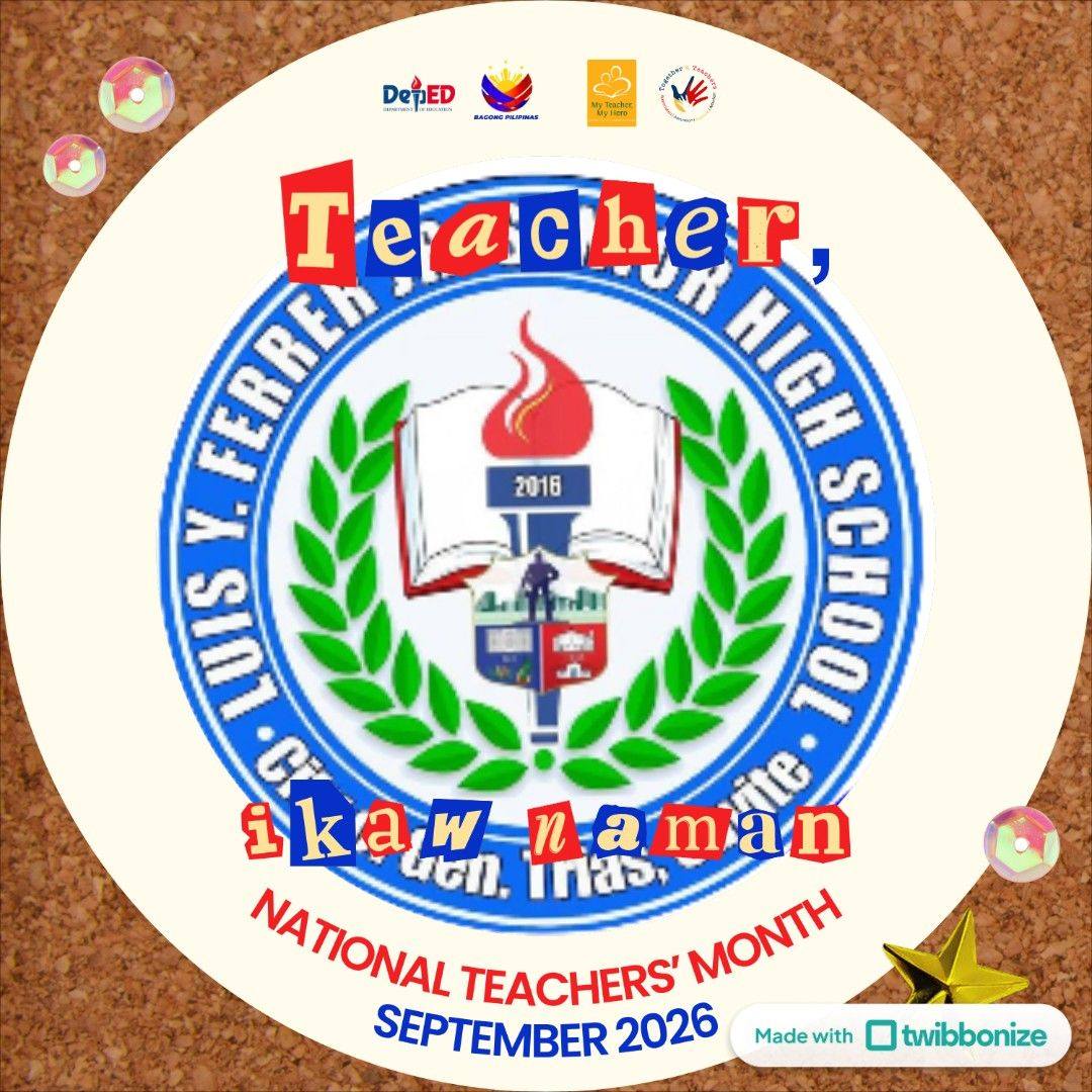 SENIOR HIGH... - Deped Luis Y. Ferrer Jr. Senior High School | Facebook
