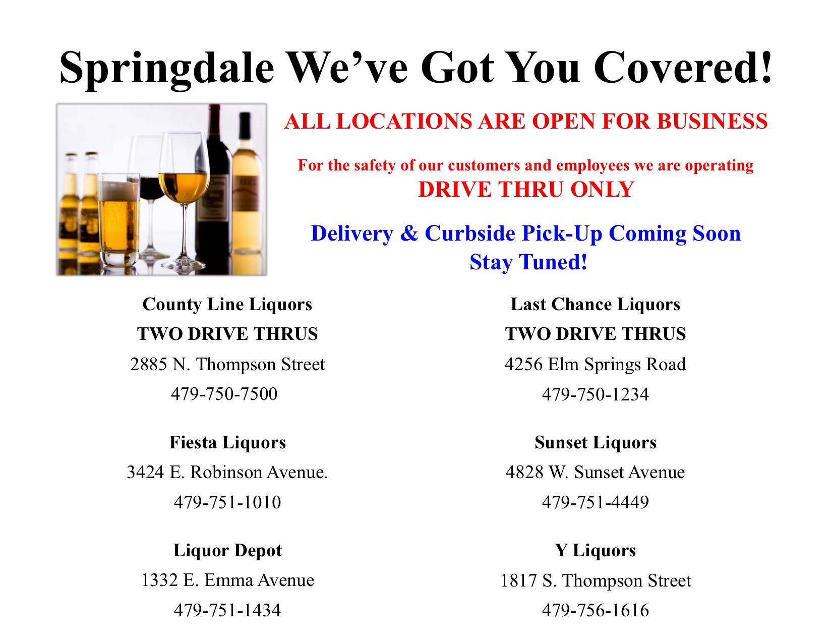 County Line Liquors | Springdale AR