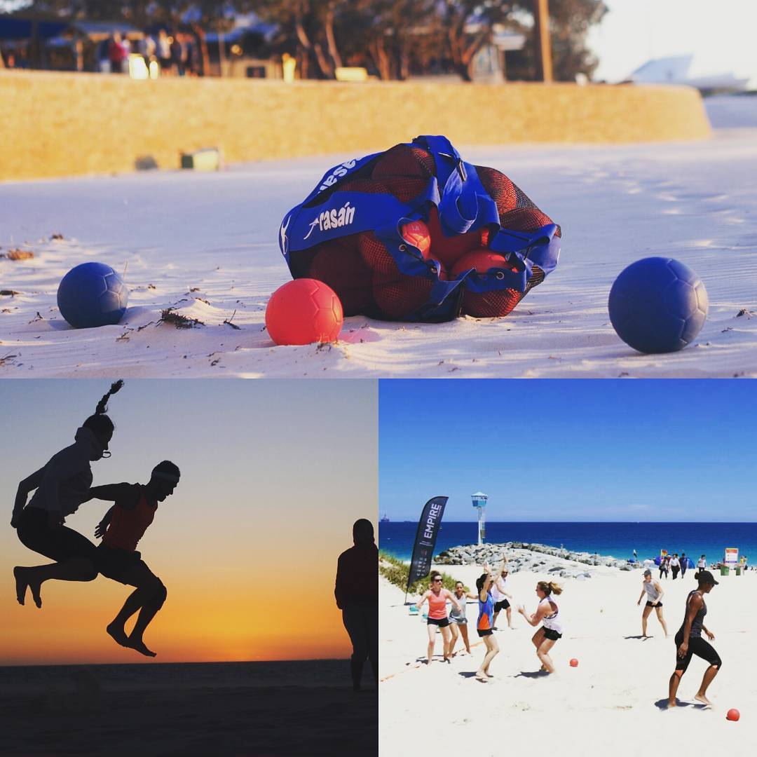Perth Handball West - Beach handball social game this Sunday at 9am on ...