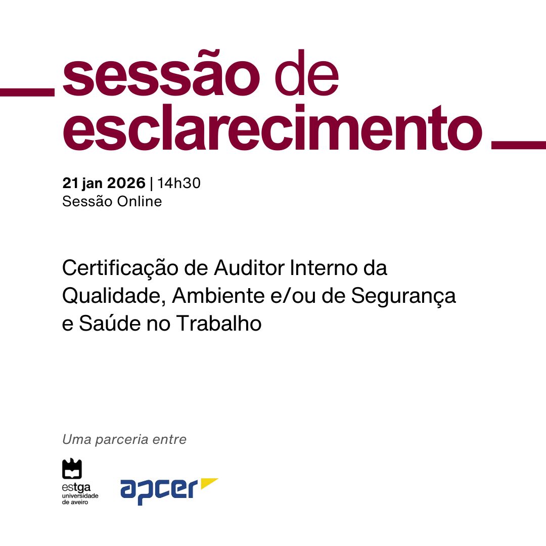 ESTGA - Universidade de... - ESTGA - Universidade de Aveiro