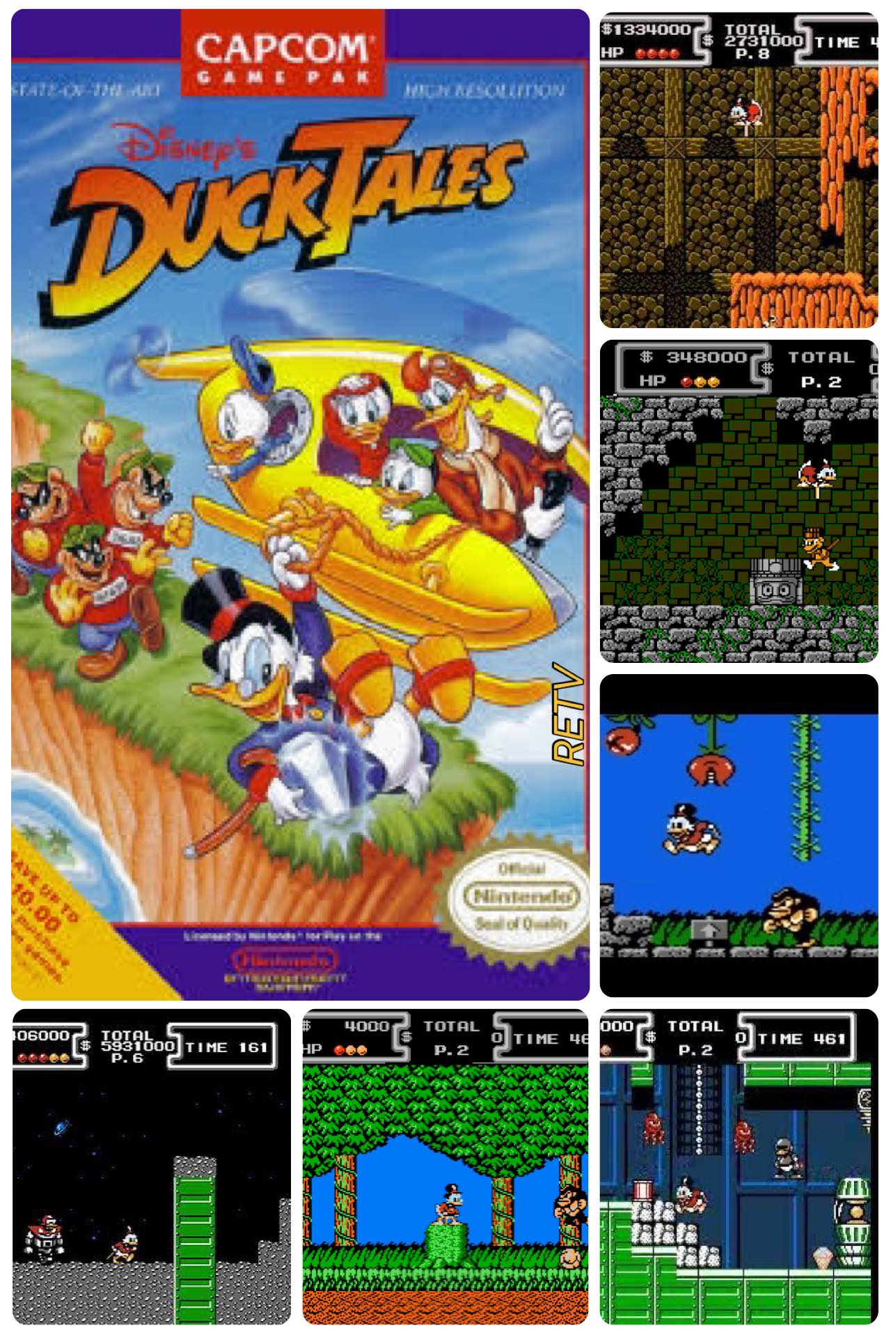 Ducktales from 1989 was one of my favorite NES games even though