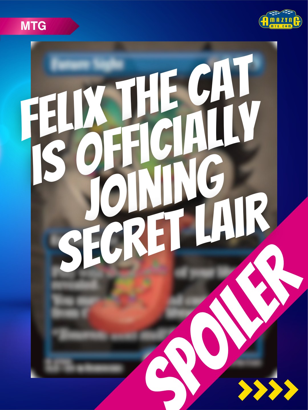 Felix the Cat joins Secret Lair with magic debut