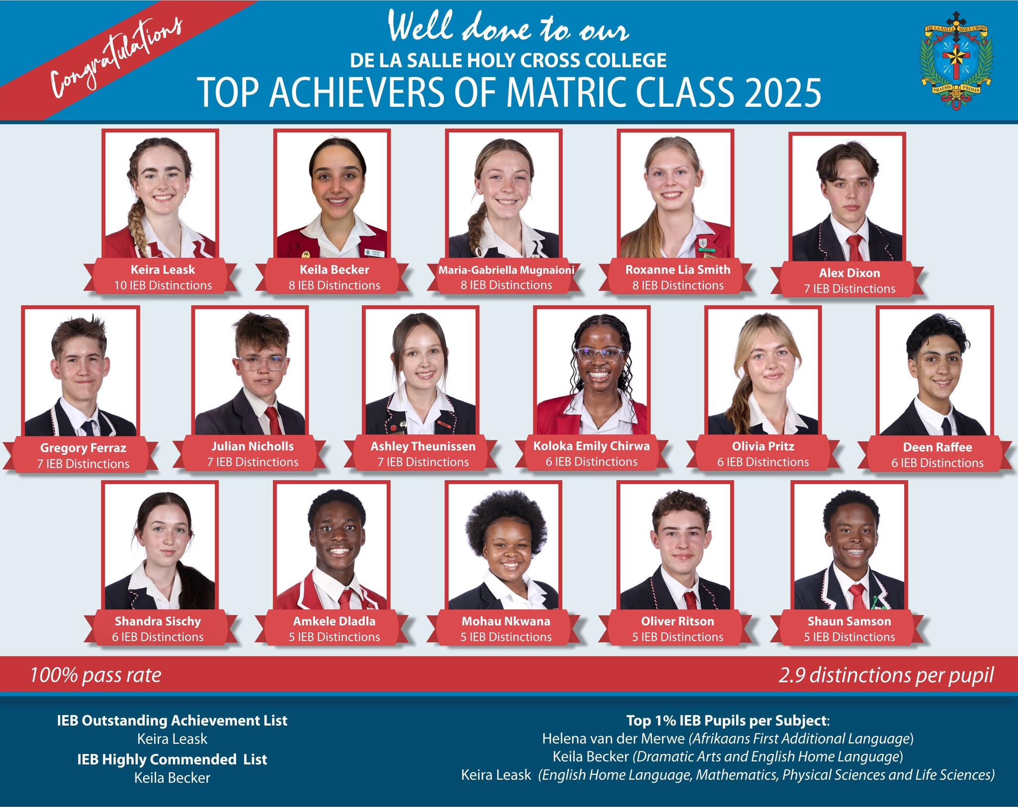 De - DLSHCC Class of 2025 | Top Achievers 🌟 We proudly congratulate our ...