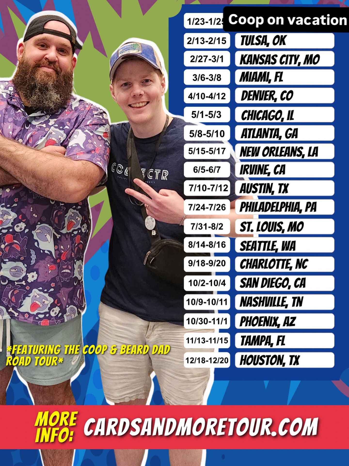 Updated 2026 schedule - coops_collection | Facebook