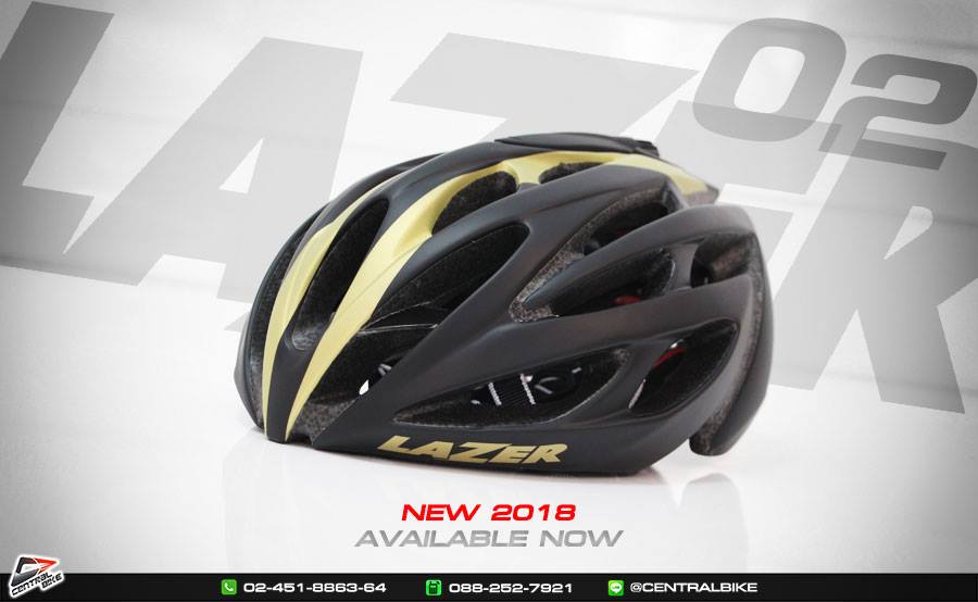 Central Bike - LAZER O2 - 2018 หมวก Lazer O2 ปีใหม่ล่าสุด... | Facebook