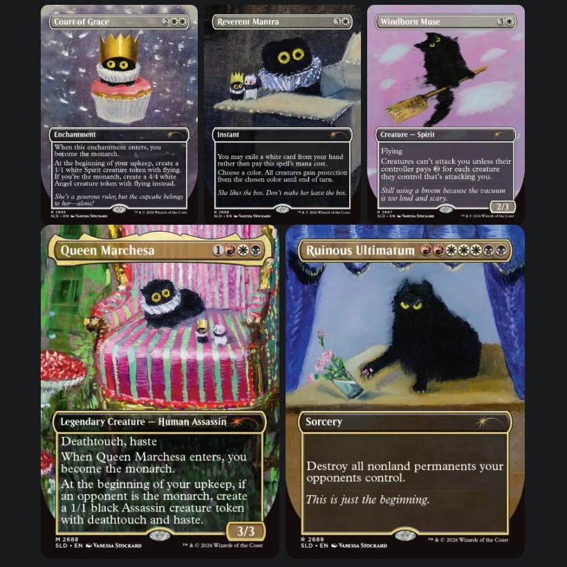 Which set from Secret Lair: Cats Are The Best is your vibe