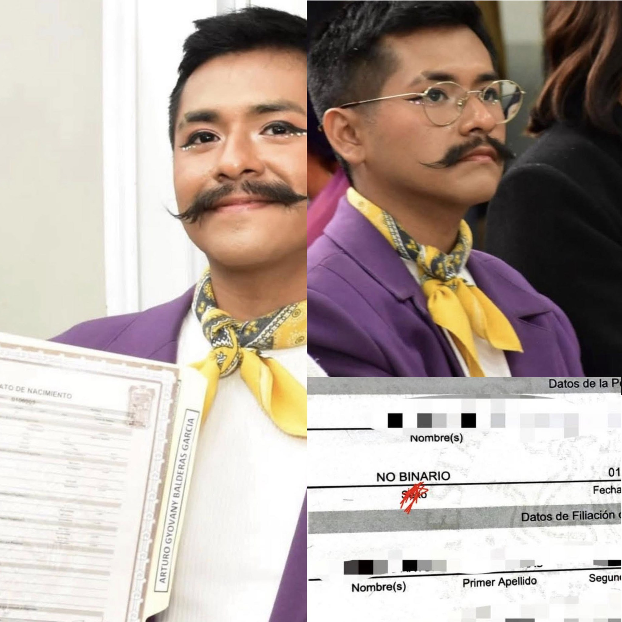Rayito - Registran a la primera persona no binario en... | Facebook