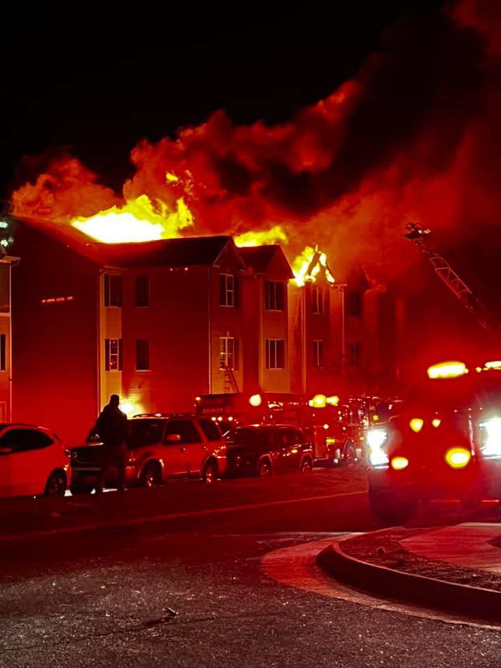 2 ALARM TOWNHOUSE FIRE... - Orange Volunteer Fire Company | Facebook