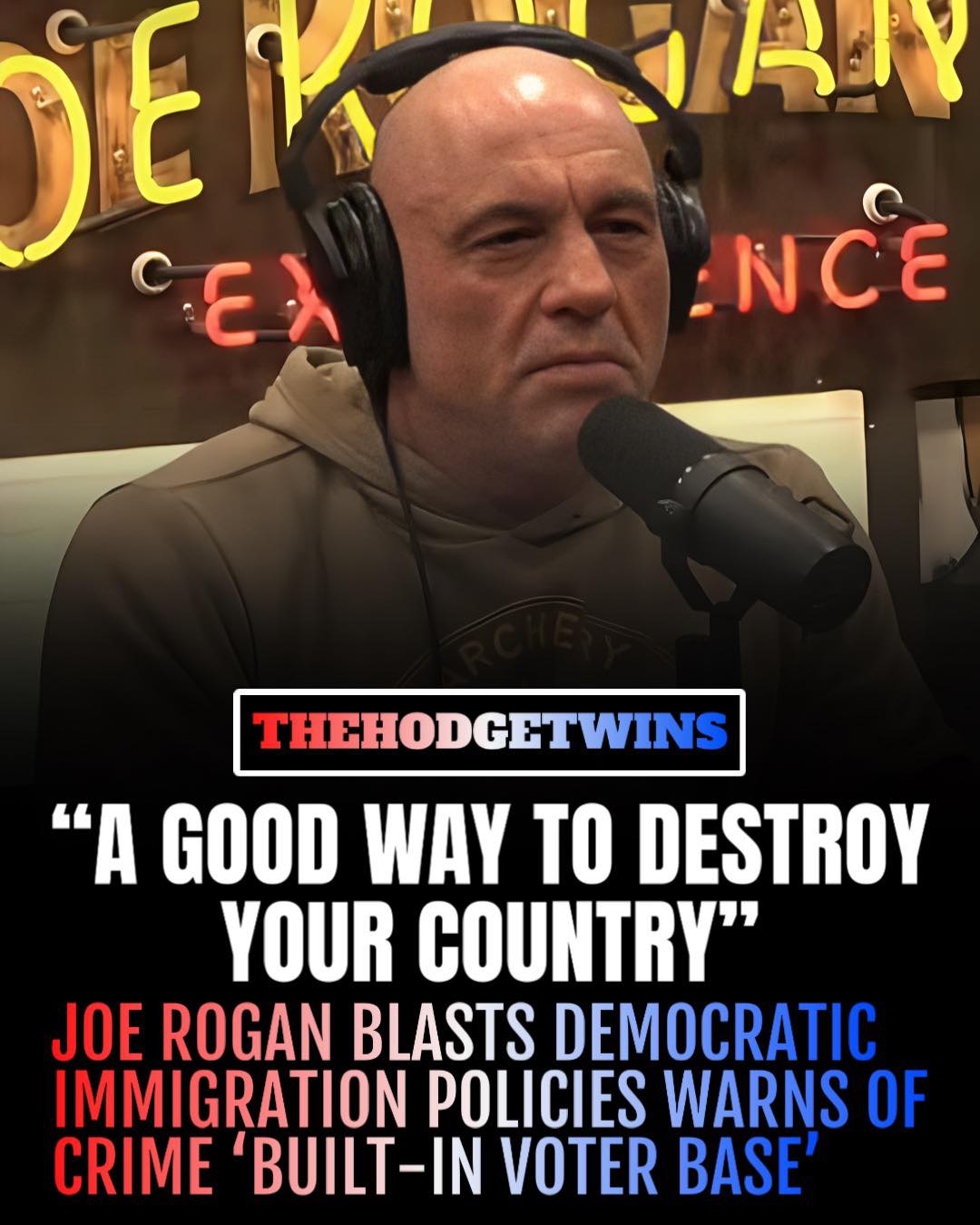 The Hodgetwins - Speaking on The Joe Rogan Experience, Rogan criticized ...