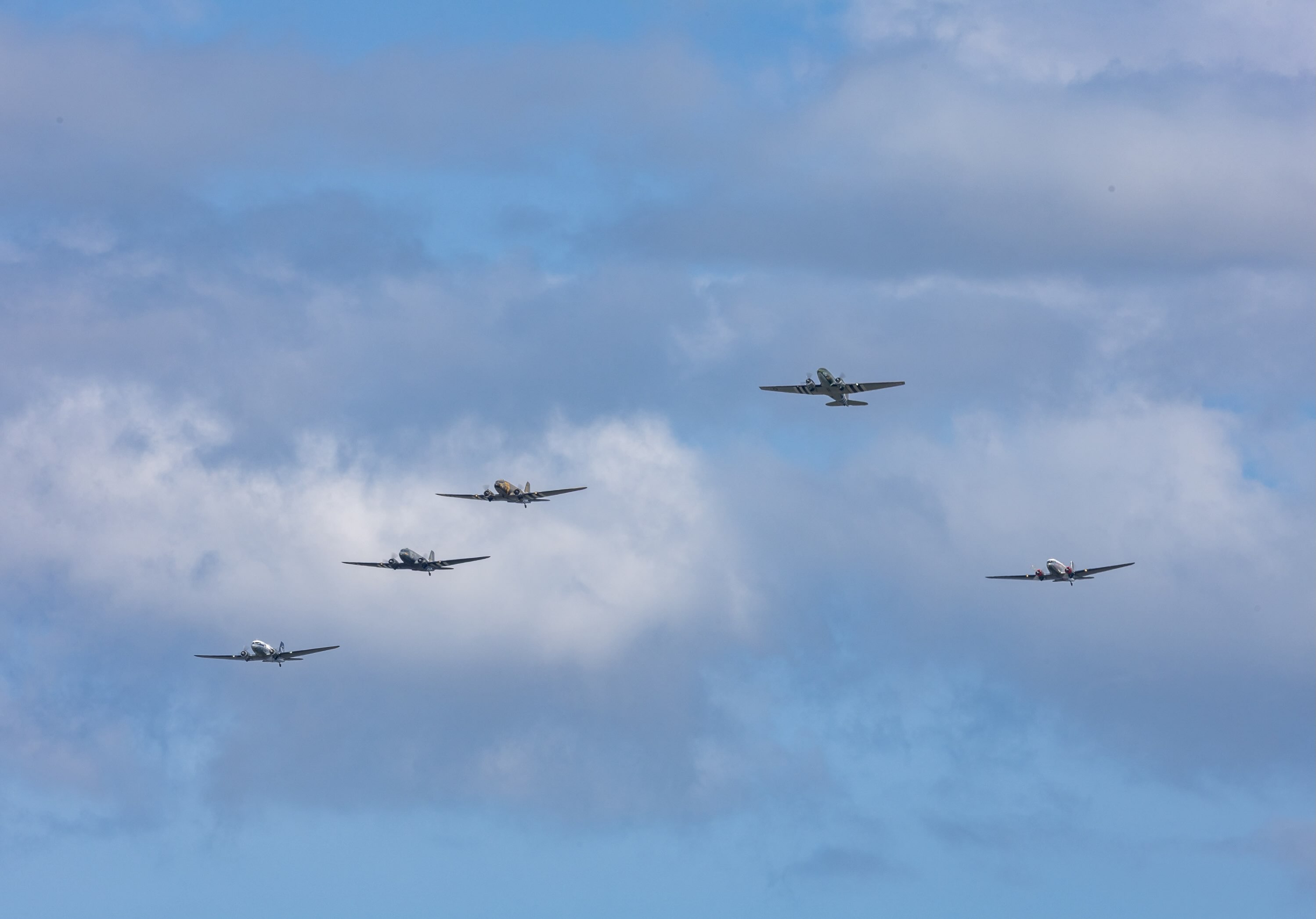Five aircraft. One legendary formation. One unforgettable tribute