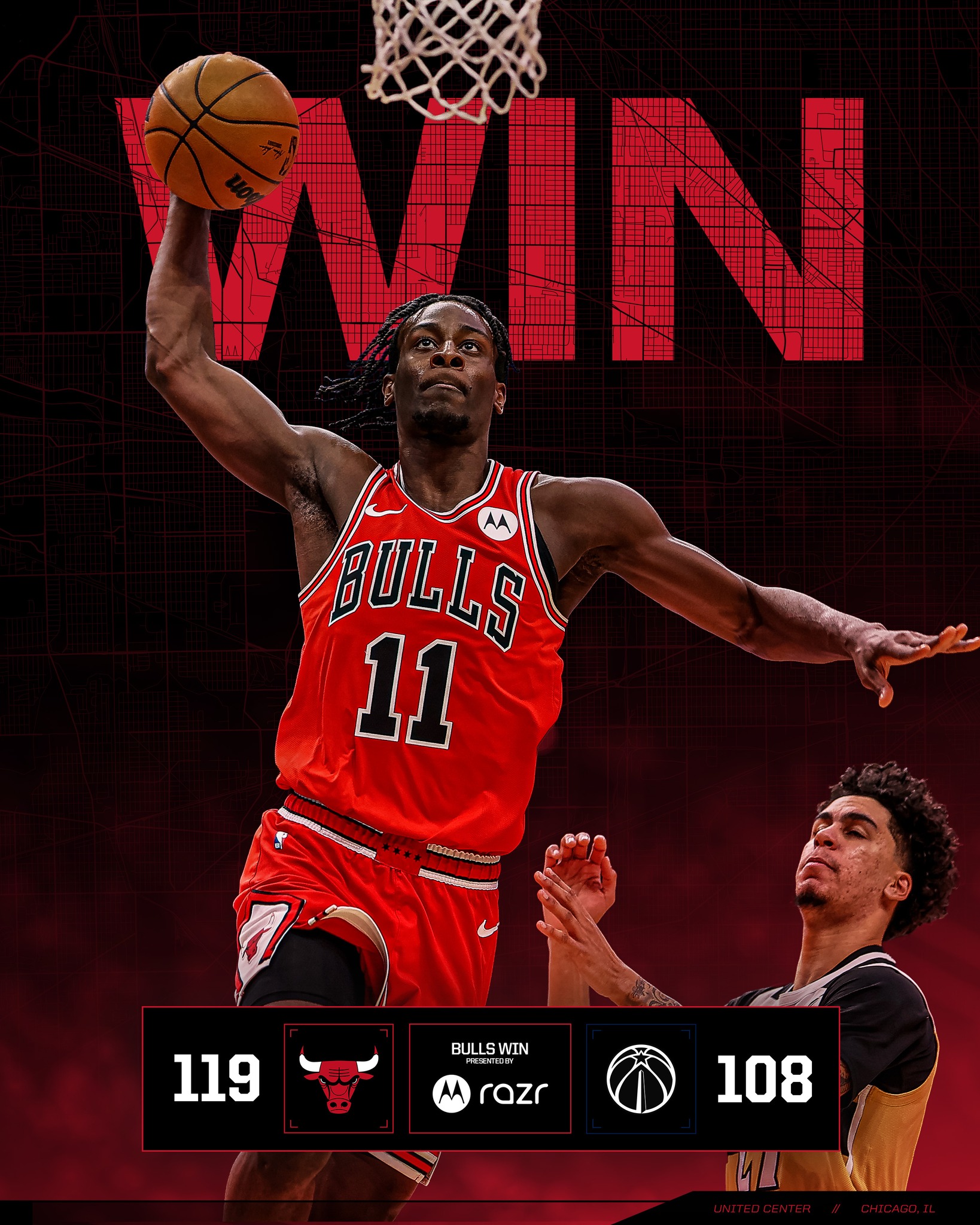 Chicago - Back-to-back Bulls wins in Washington. | Facebook