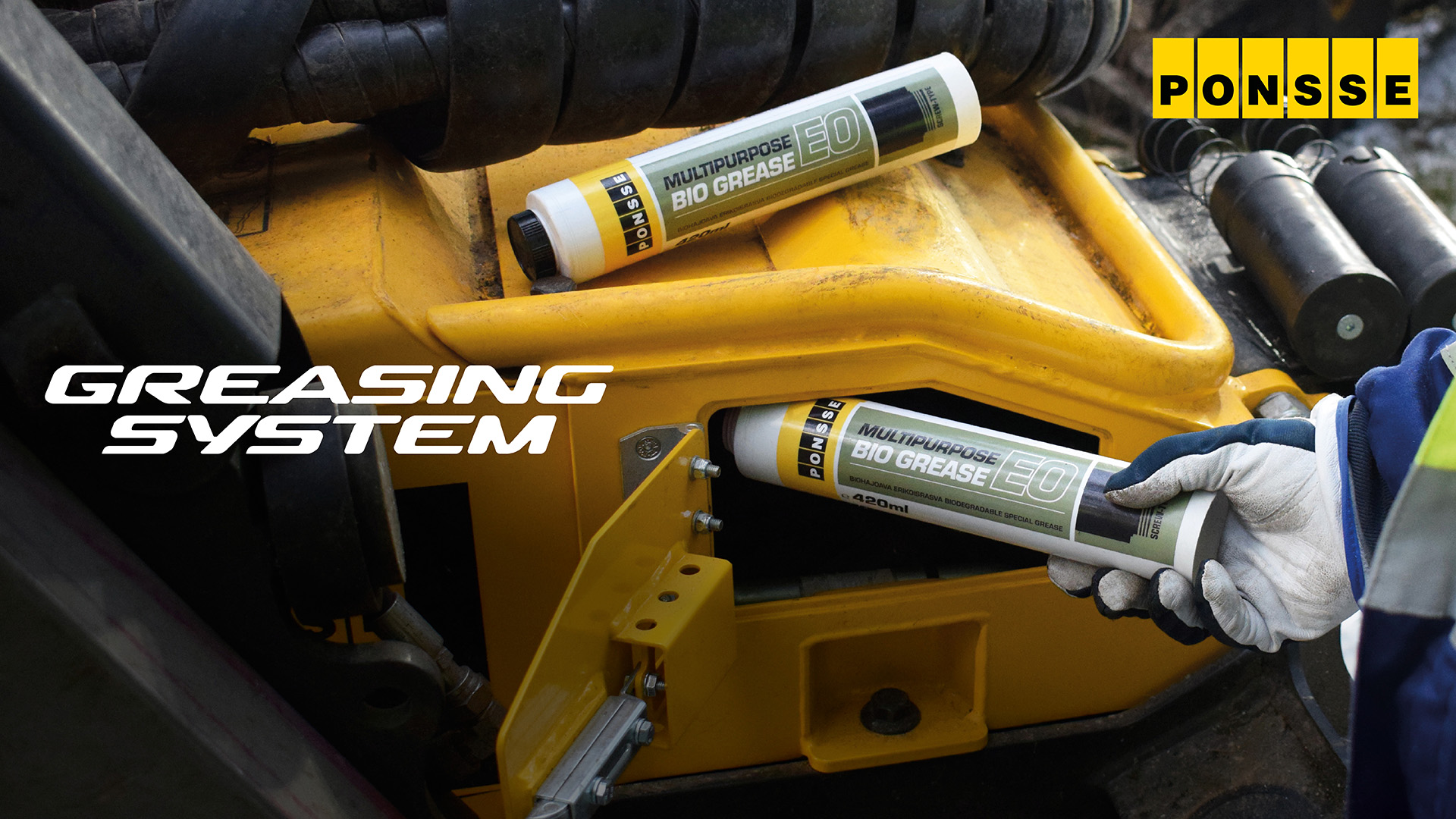 Ponsse - Ponsse Greasing System, an option for harvester heads, is a ...