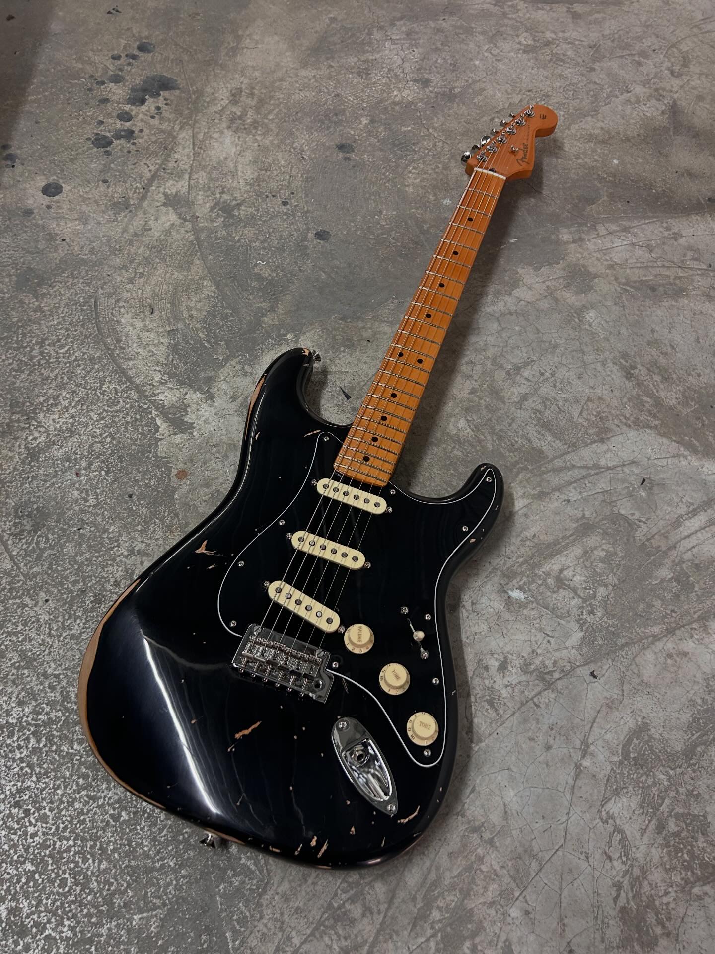 Brand new Fender Stratocaster in for a vintage relic treatment