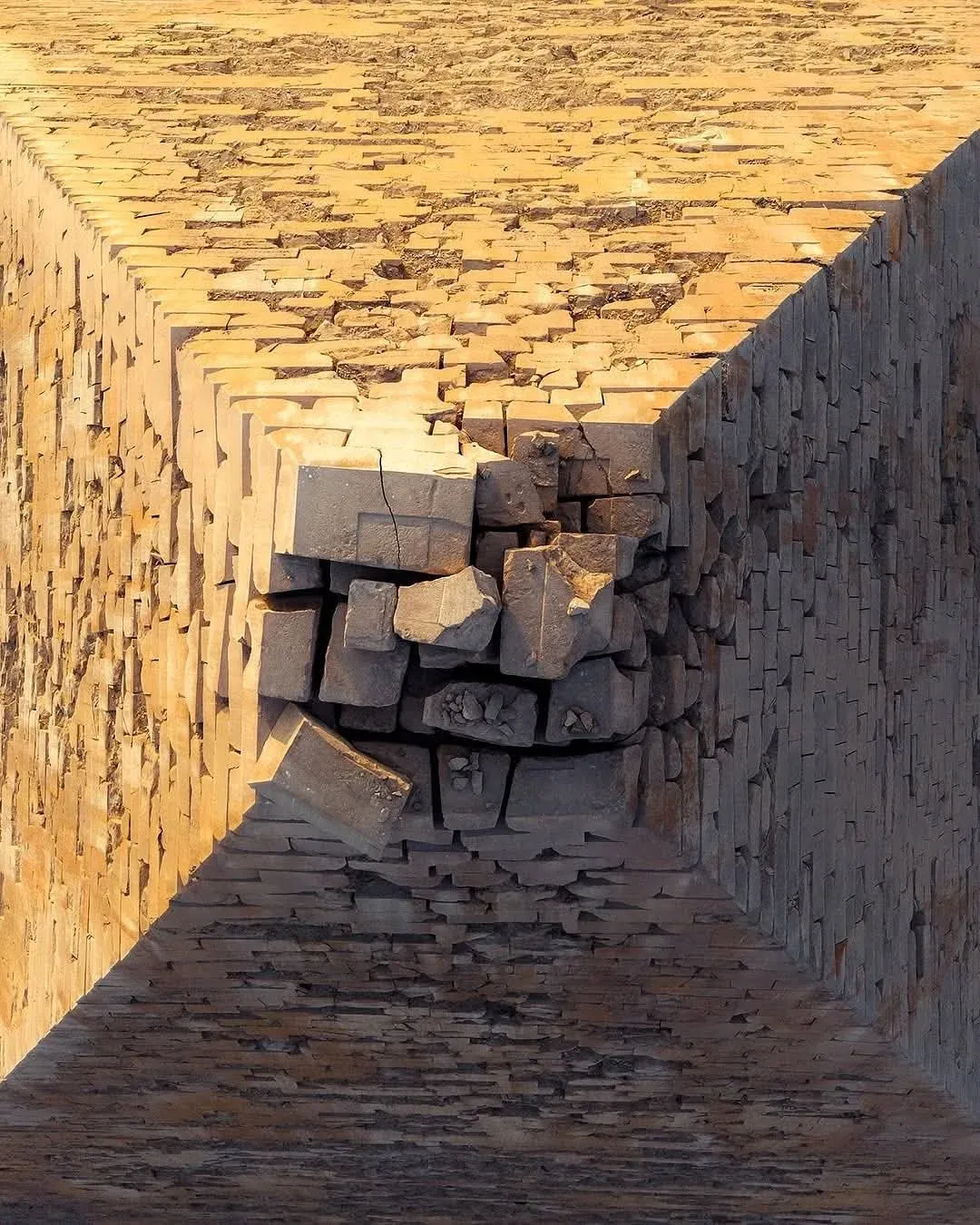 REtipster - Aerial view of the Pyramid of Khafre, built over 4,500 ...