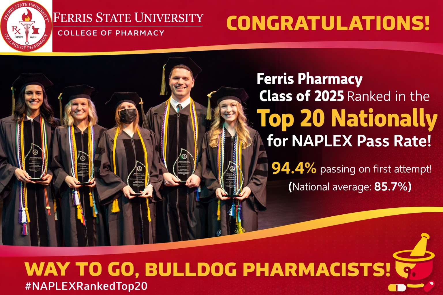 Ferris - 🎉 Way to go, Ferris Pharmacy grads! 🎉 We’re proud to celebrate ...