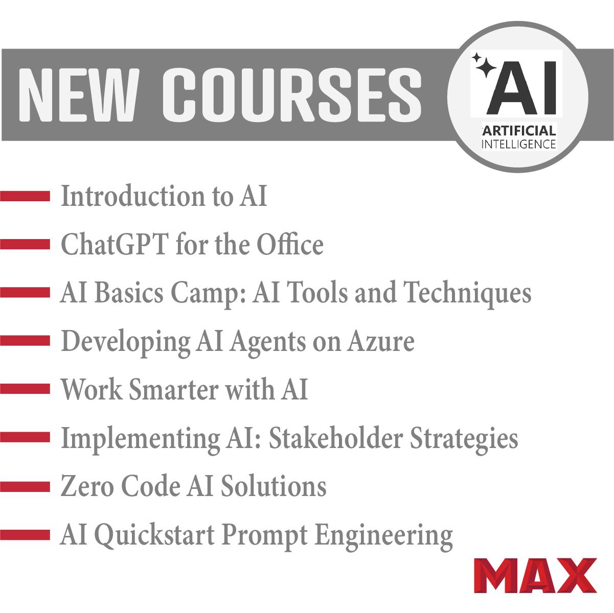 MAX Technical Training | Cincinnati OH