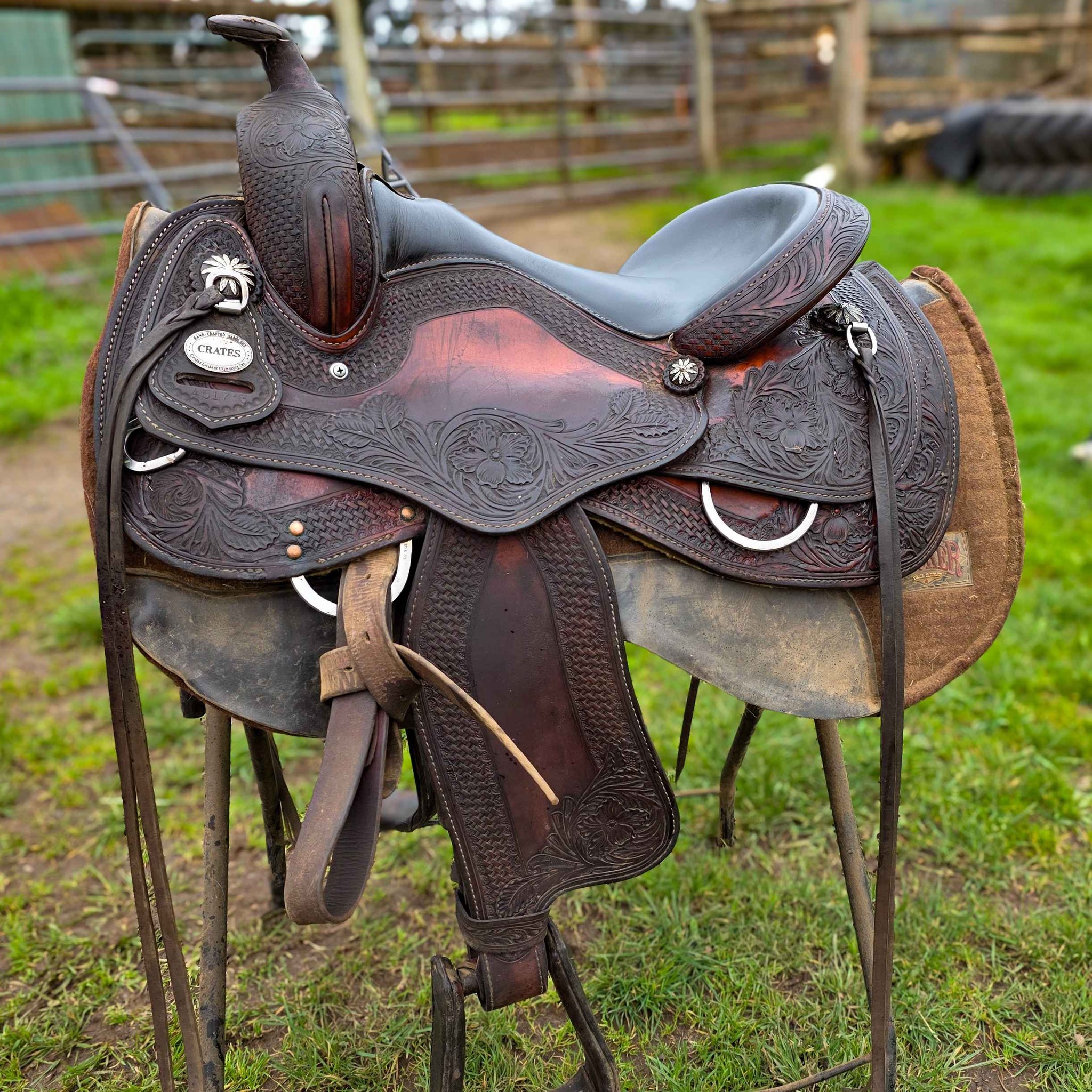 Crates 4517 Ladies Reining Saddle - Saddles - Stayton, Oregon ...