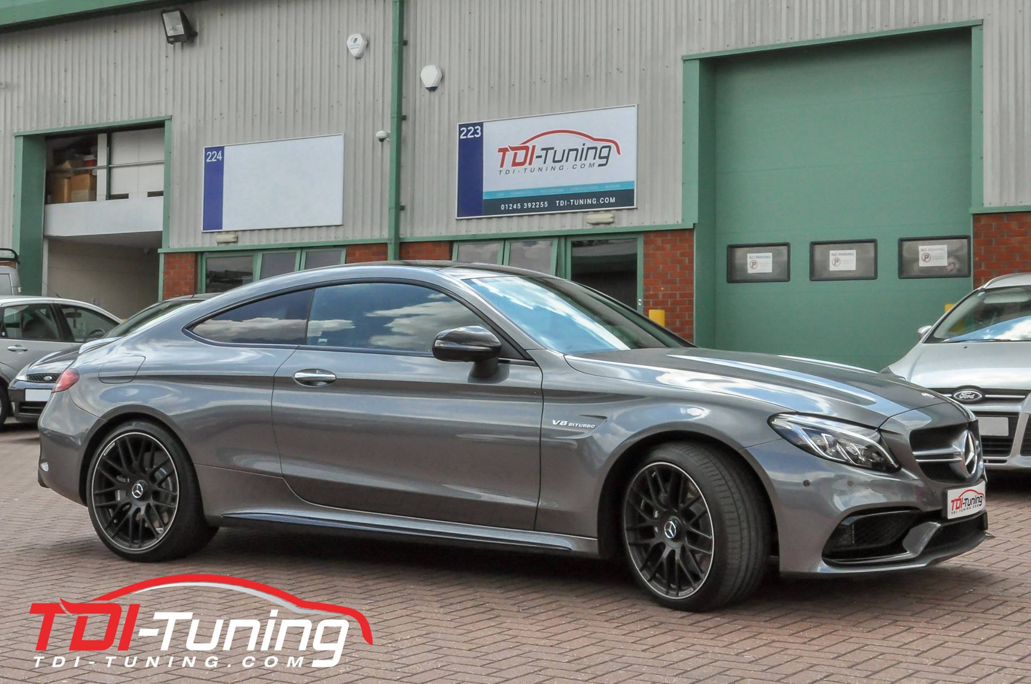 This stunning Mercedes C63 AMG was recently brought to our head 