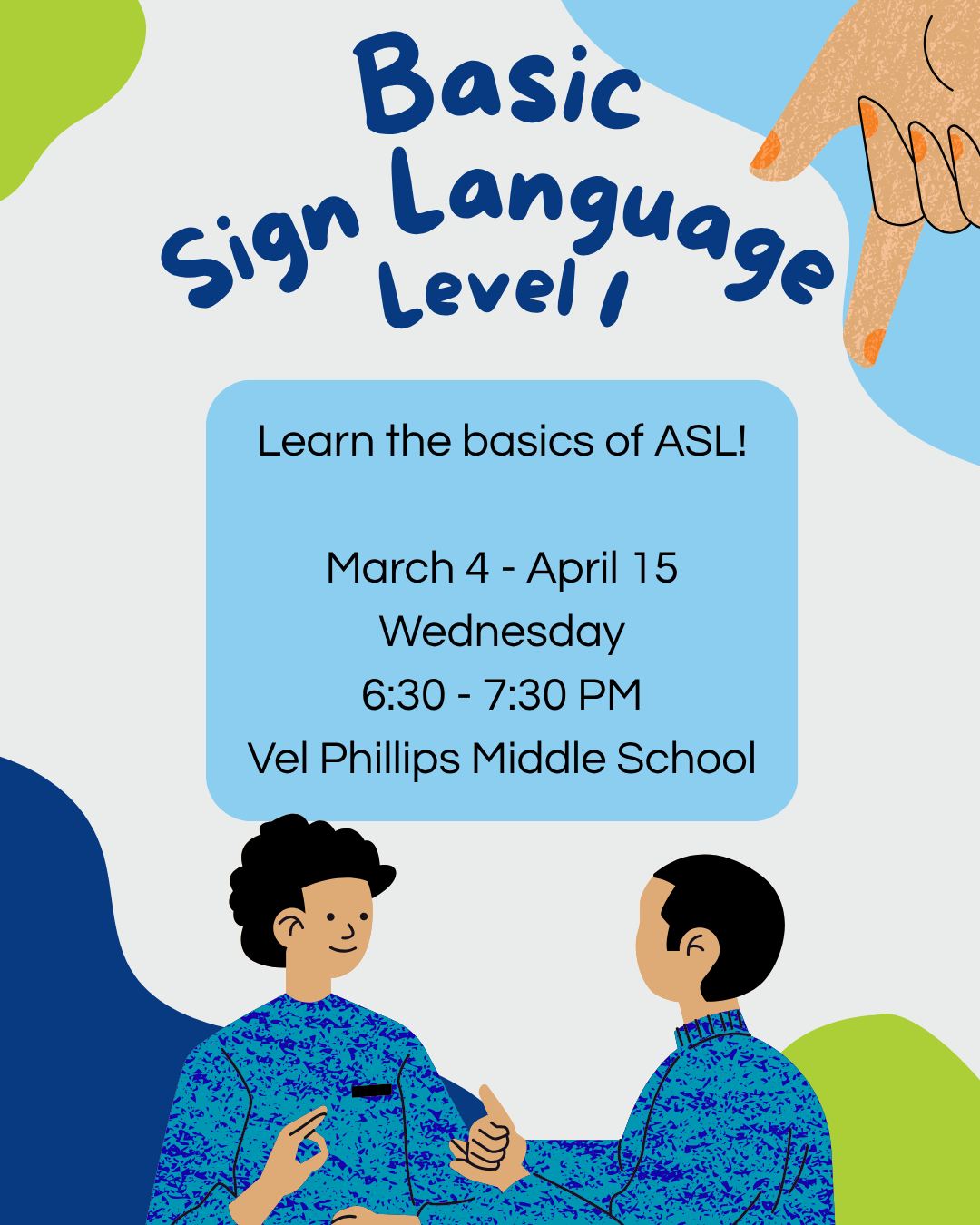 Oshkosh - Learn the basics of American Sign Language with the ORD! This ...