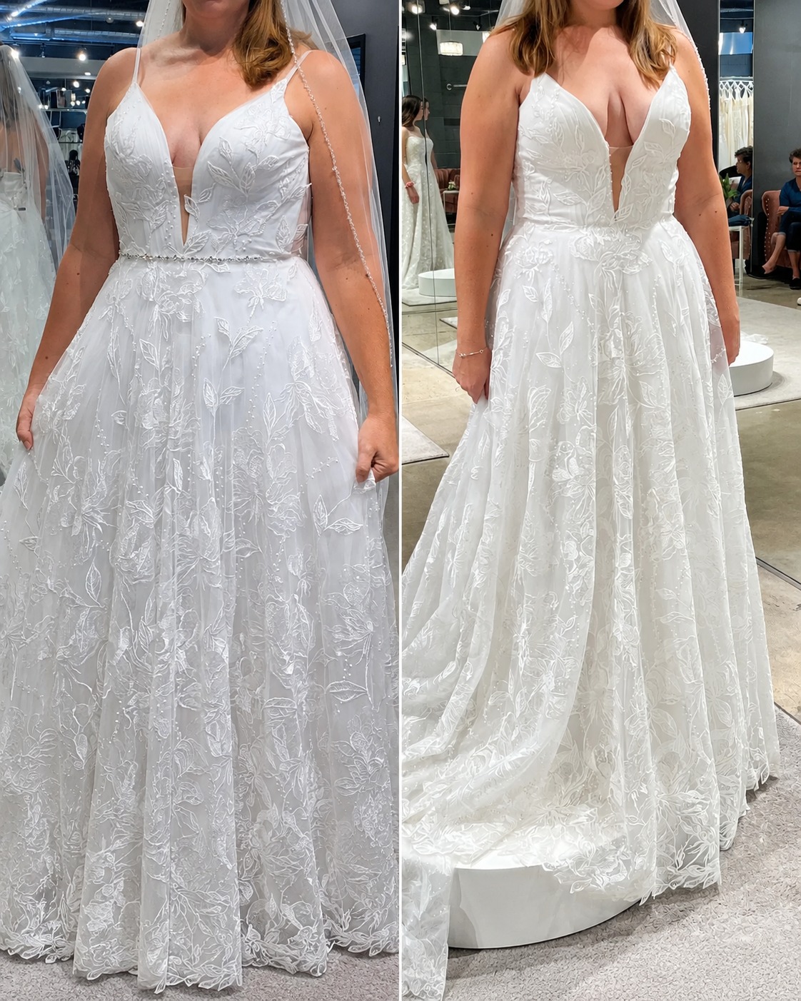 a line crepe wedding dress Romantic A-Line with Lace Slit, Cowl Neckline, and Draped Back – MN132 while pockets add a Backless Wedding Guest Dresses Taille:38 OFF THE SHOULDERS PLUS SIZE PROM GOWN