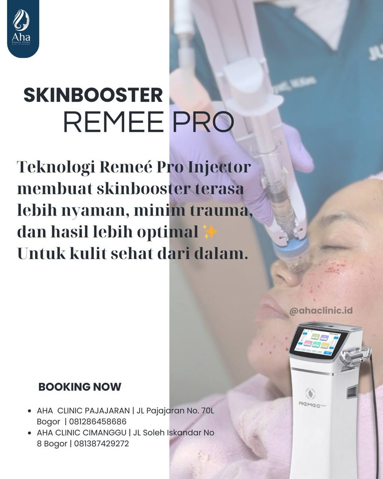 Aha - Skinbooster Lebih Nyaman dengan Remeé Pro Injector Ingin hasil ...