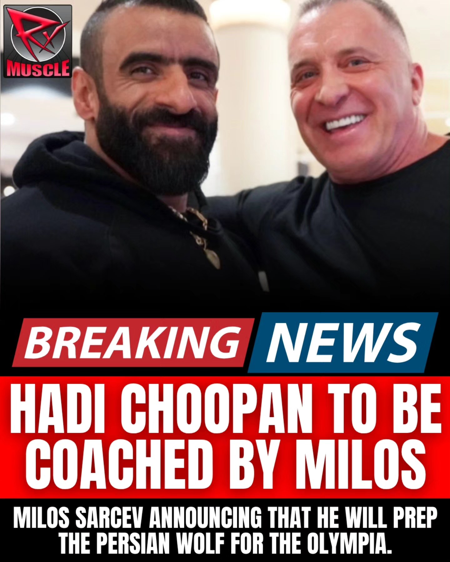 The Persian Wolf Lands in America for Arnold Classic 2026