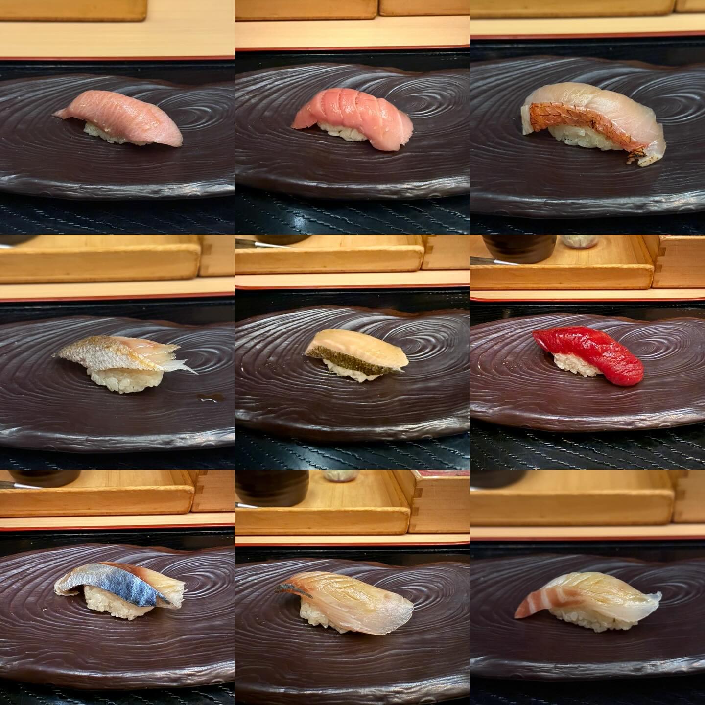 Momi Nonmi - A glimpse into our current omakase. Aged or... | Facebook