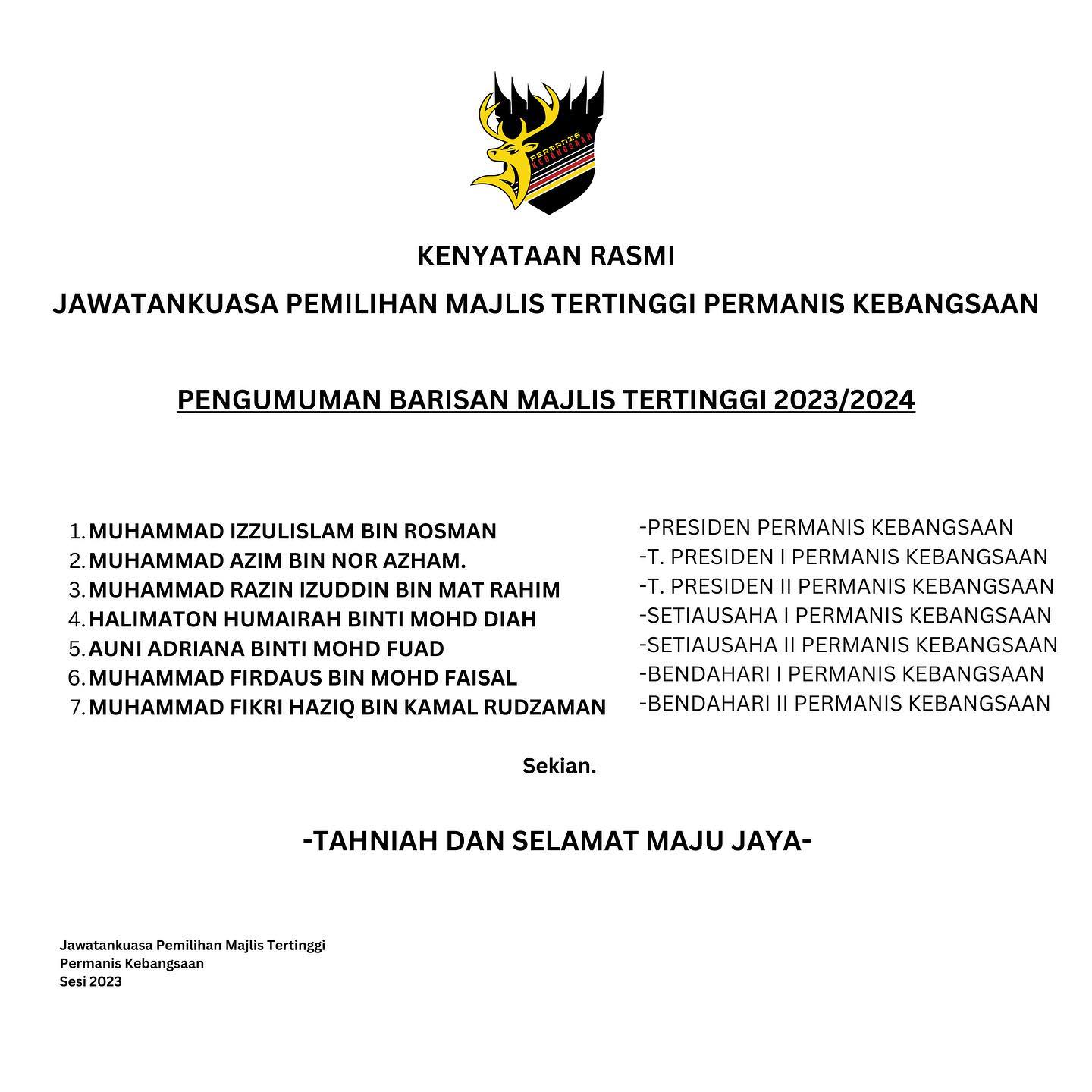 [PENG... - Persatuan Mahasiswa Anak Negeri Sembilan Kebangsaan | Facebook