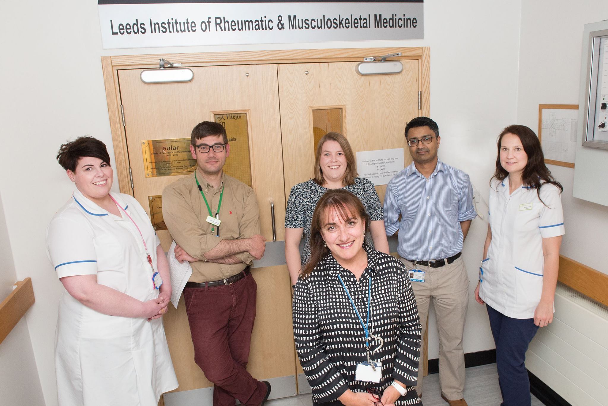 Leeds - Team of the Week - The Spondyloarthritis Clinical Trials Team ...