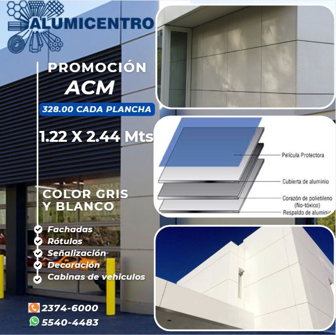 Alumicentro - Fachadas, señalizacion y publicidad, construcción La ...