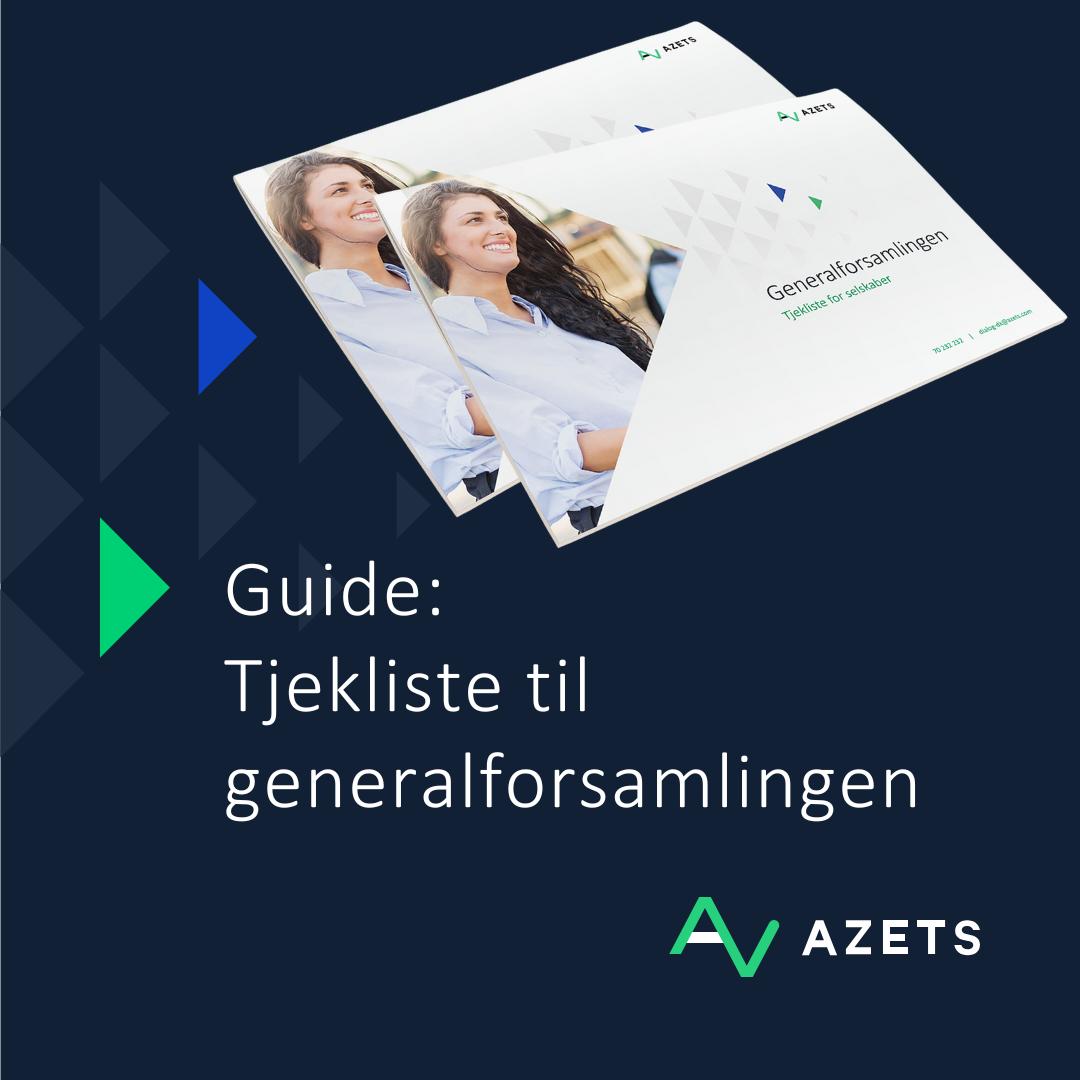Azets - Generalforsamlingen er en vigtig del af virksomhedens formelle ...