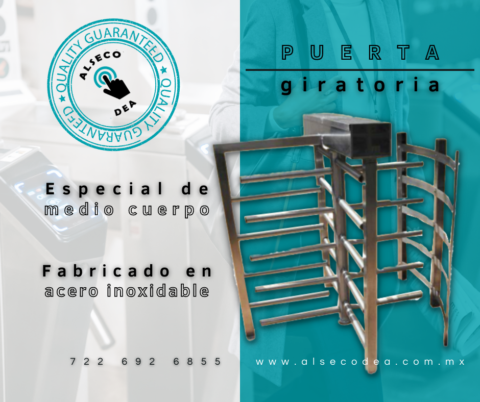 Puerta Batiente De Acero Inoxidable Para Comercios - Unidireccional, 90x97 Cm, Con Rebote Automático, Ideal Para Supermercados