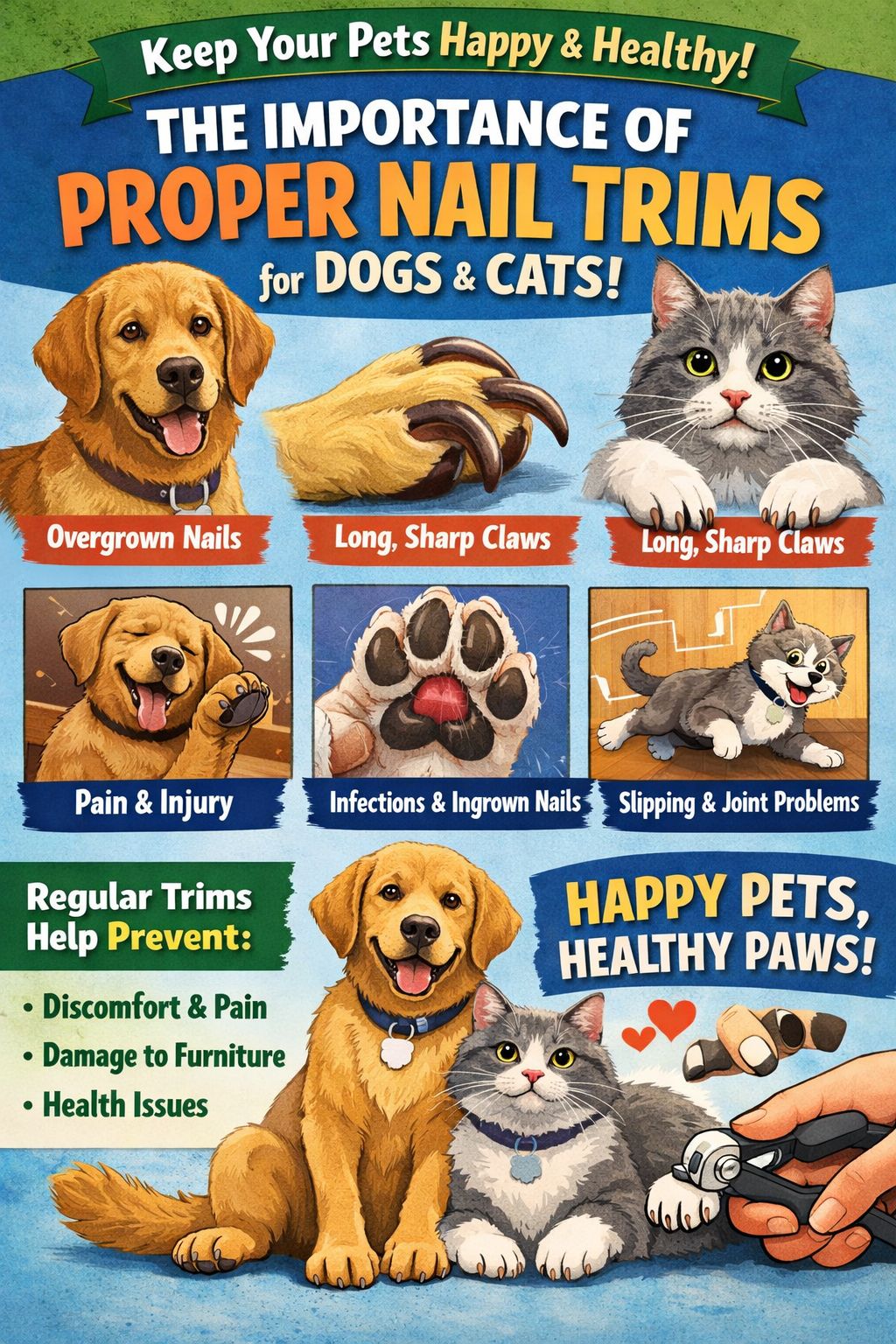 Image showcasing Washes - Regular nail trims are a big deal for both dogs and cats—way ...