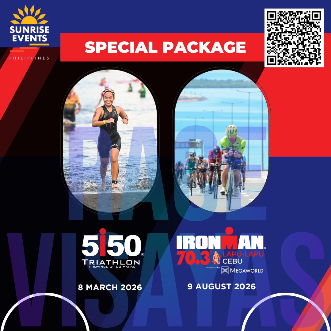 Your road to IRONMAN® 70.3® Lapu-Lapu Cebu starts earlier. Lock in