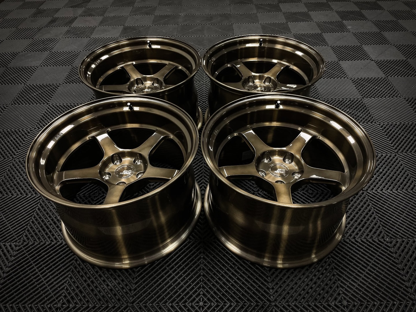 BC Forged NA - Nissan 370z • MLE53 • Dark brushed black center