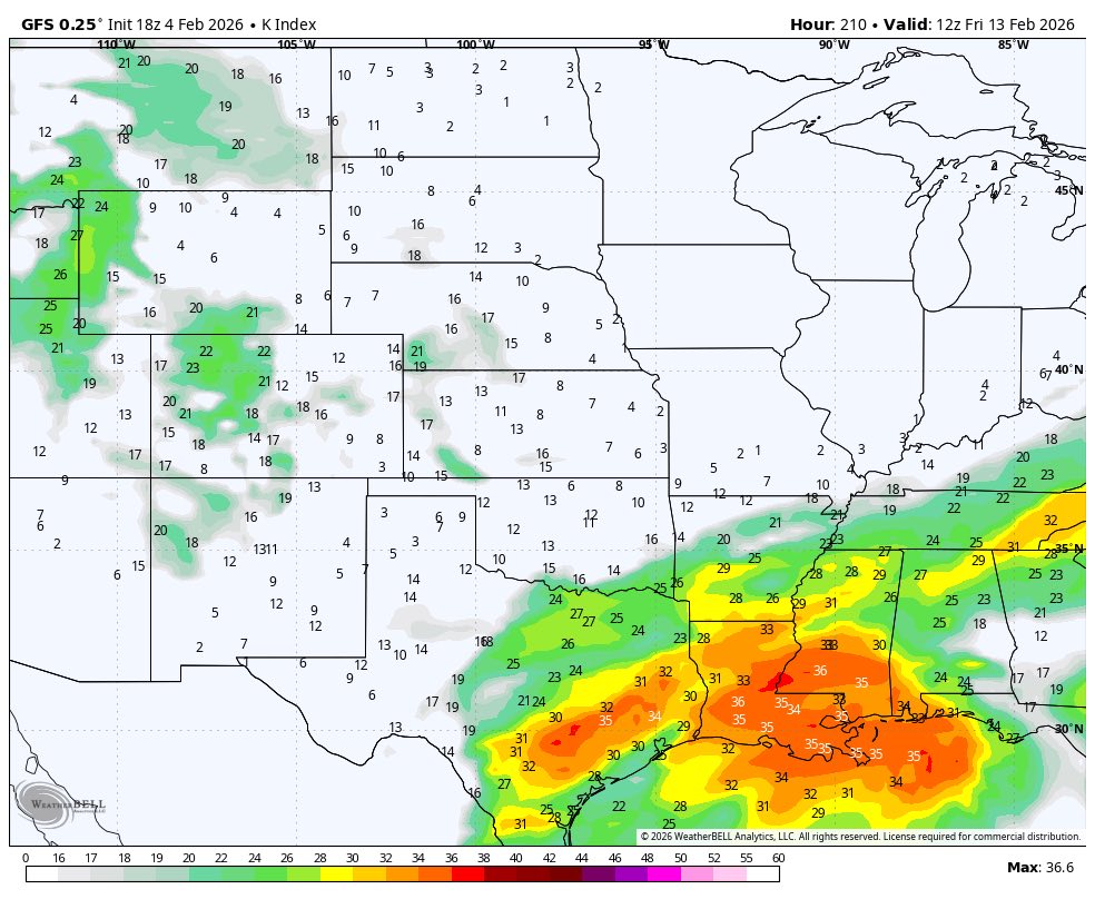 Tropical - 2/4/26 @ 10:12pmEST Here is the new GFS MODEL UPDATE! This ...