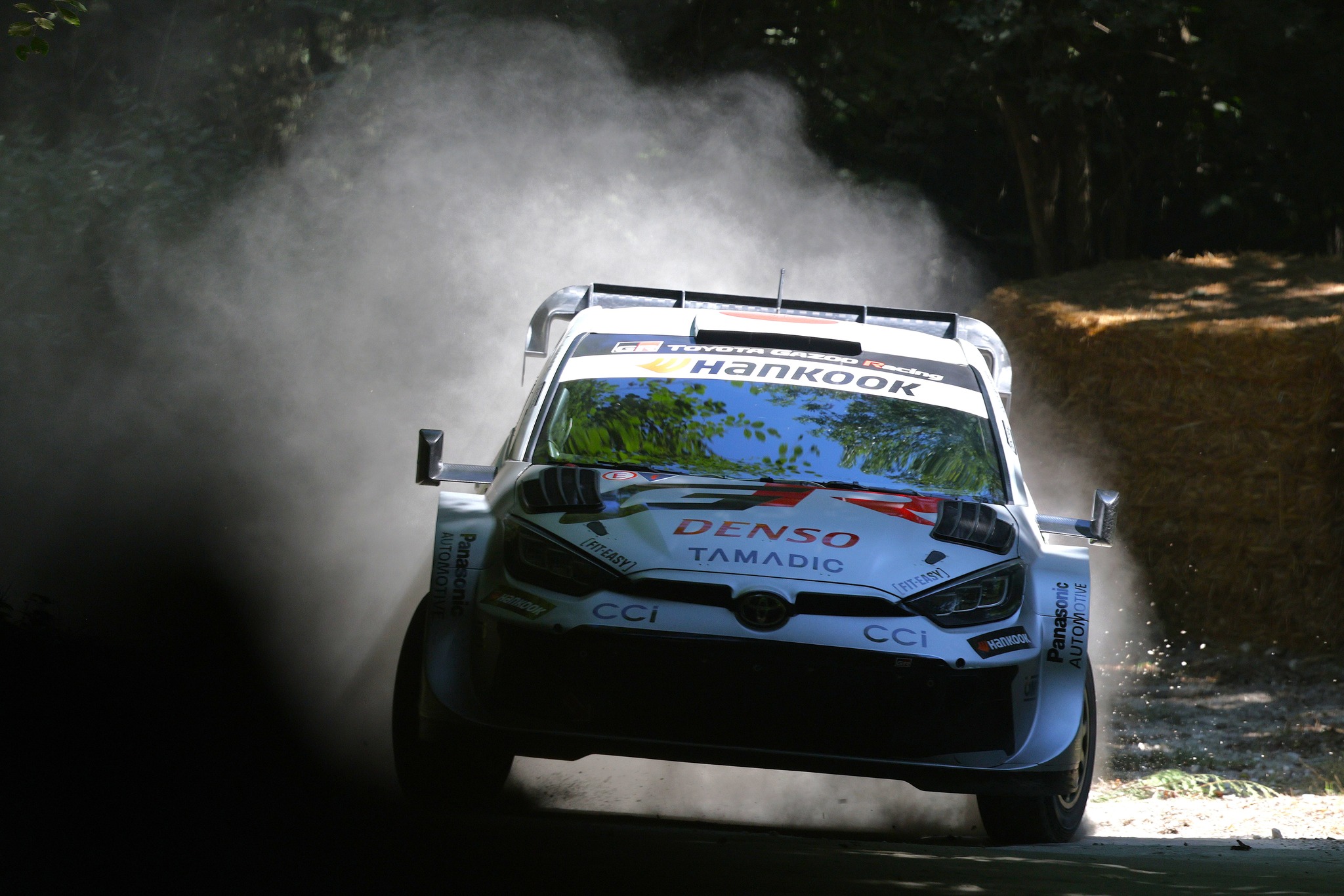 Australian - The Toyota Gazoo WRC Team were out in for at Goodwood in ...