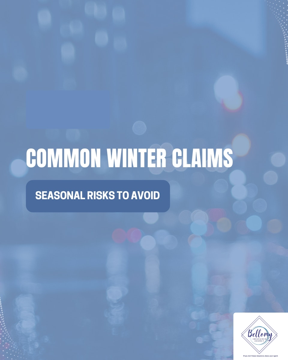 As winter gets underway, we’re... - Bellomy Insurance Agency | Facebook