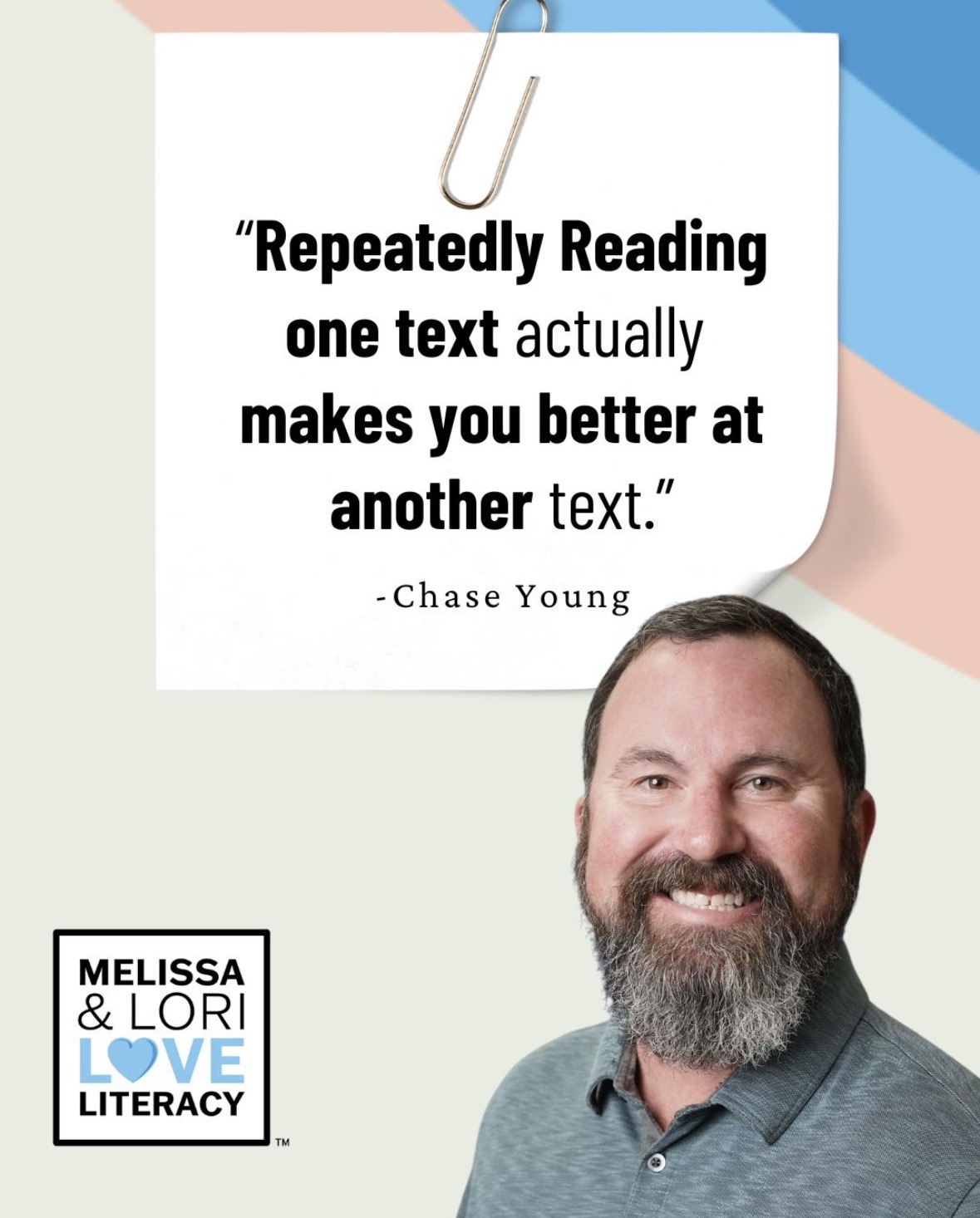 Melissa - Repeated reading often gets misunderstood as practicing the ...