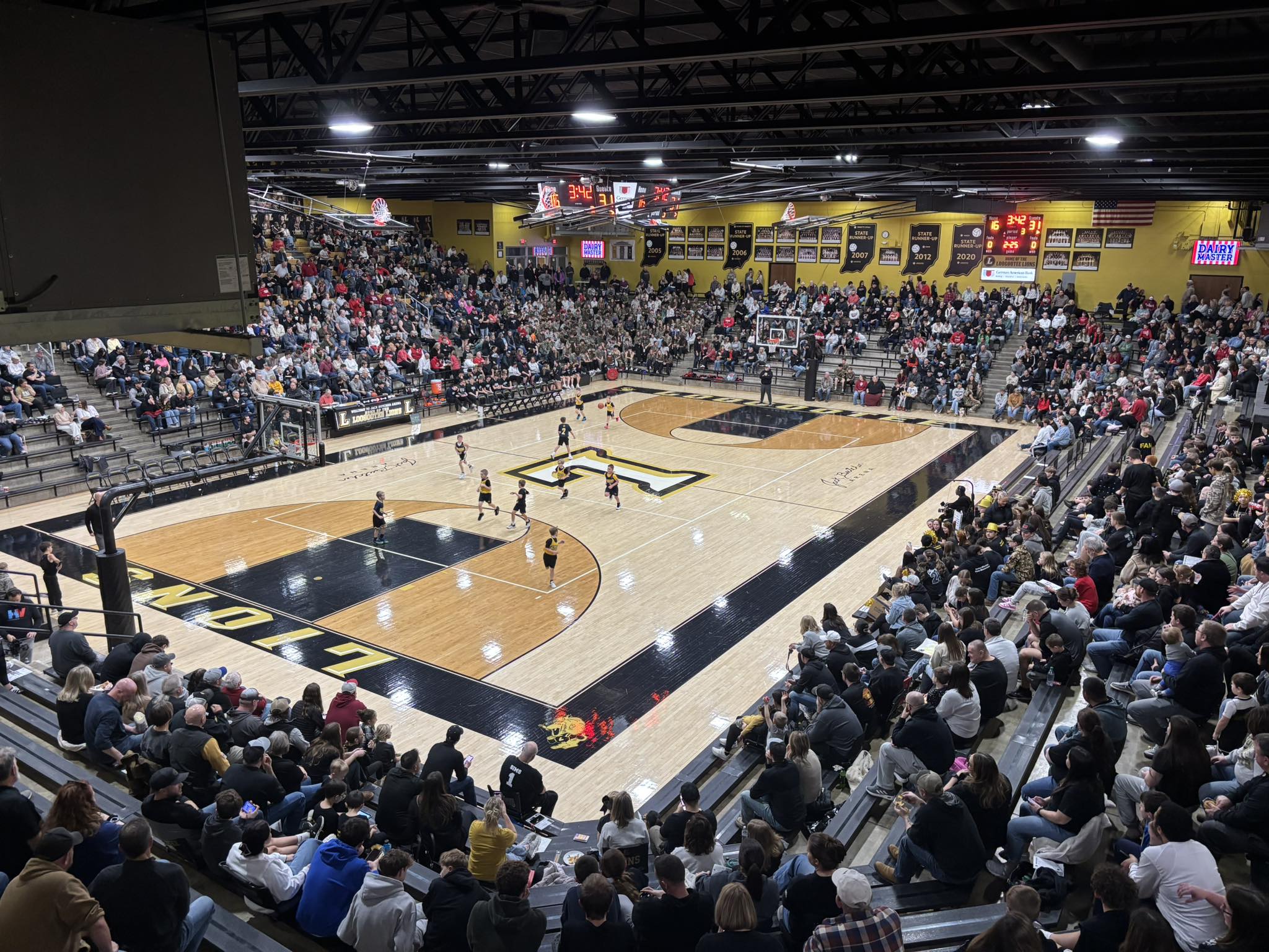 Barr-Reeve - At halftime of Indiana’s best rivalry. This place is ...