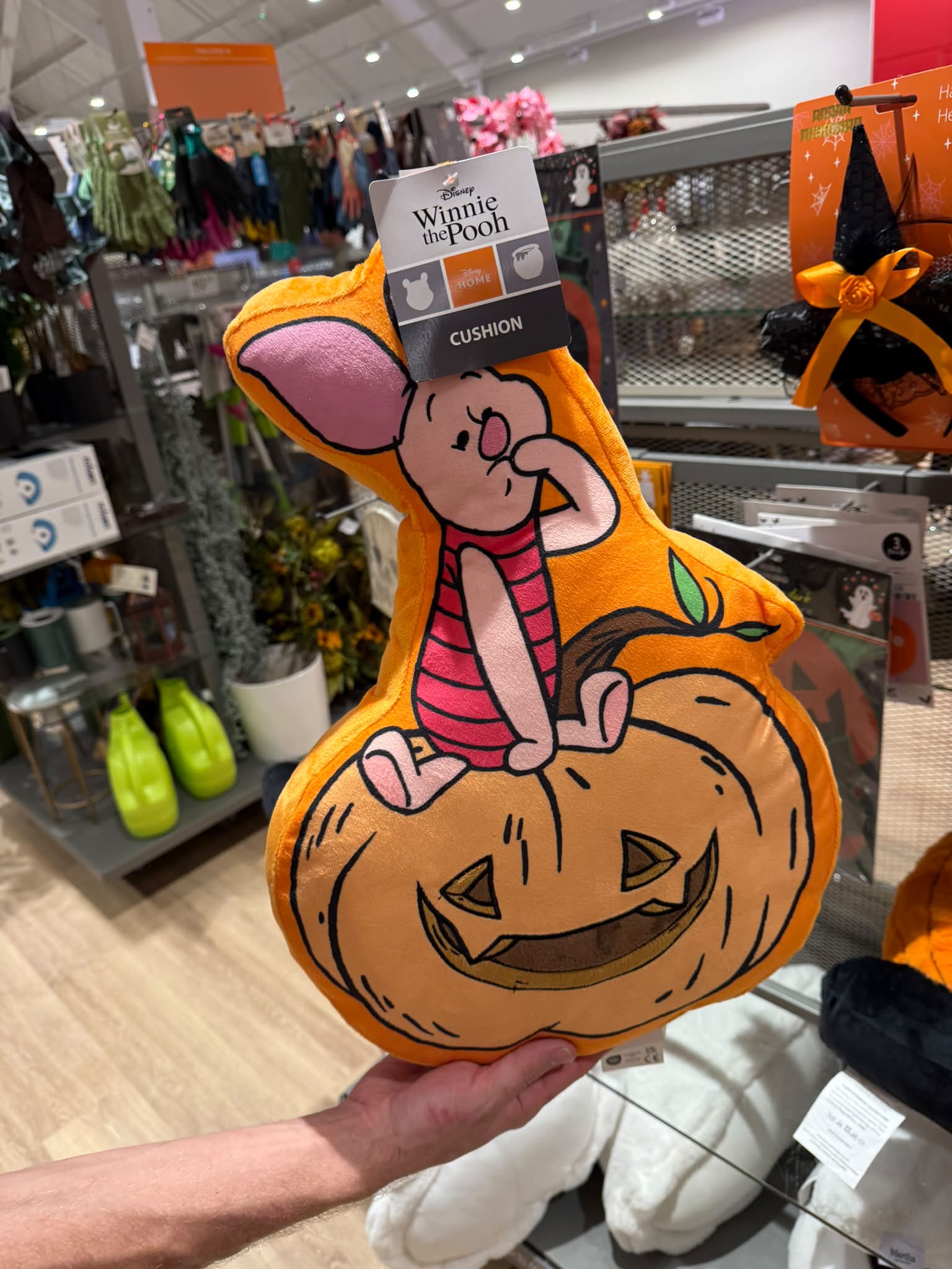 Large Piglet Halloween Cushion £16.99 at TK Maxx…