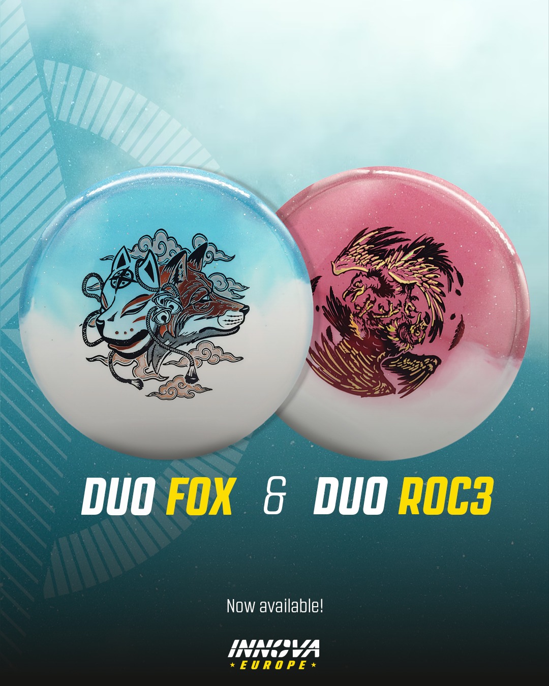 Innova - The Duo Fox and Duo Roc3 are here! The Fox is a wise choice ...