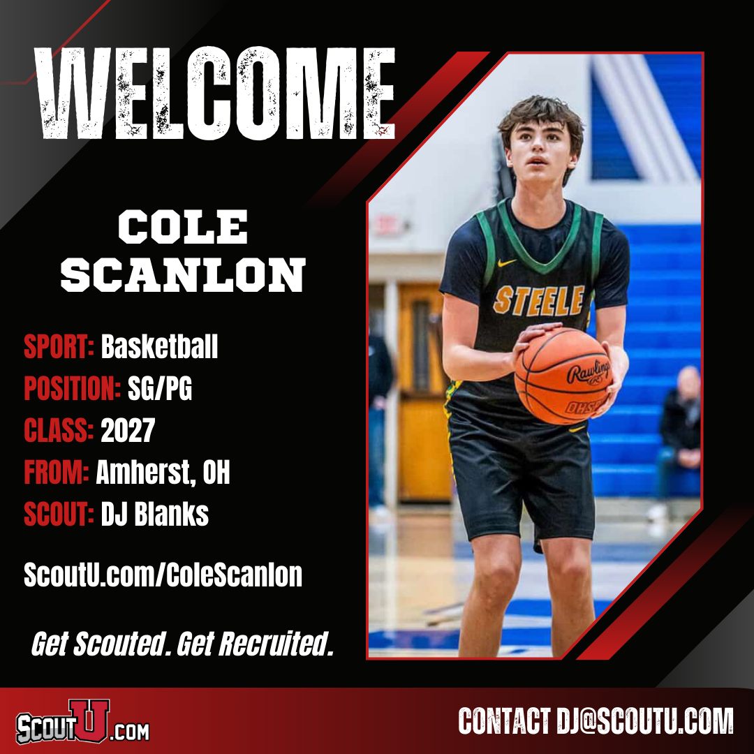 ScoutU - Cole Scanlon is our newest #ScoutUbasketball prospect! He ...