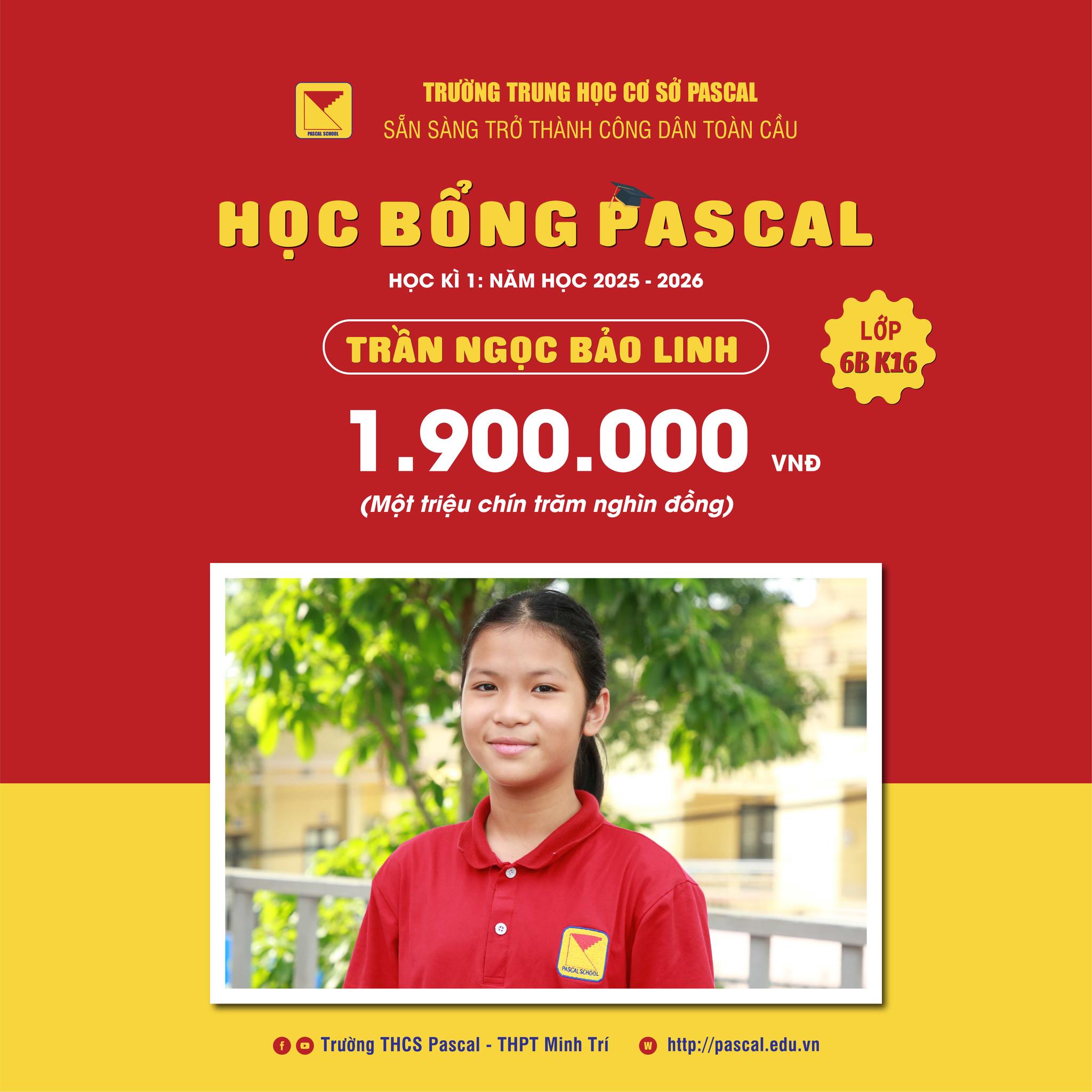 Trường THCS Pascal -... - Trường THCS Pascal - THPT Minh Trí